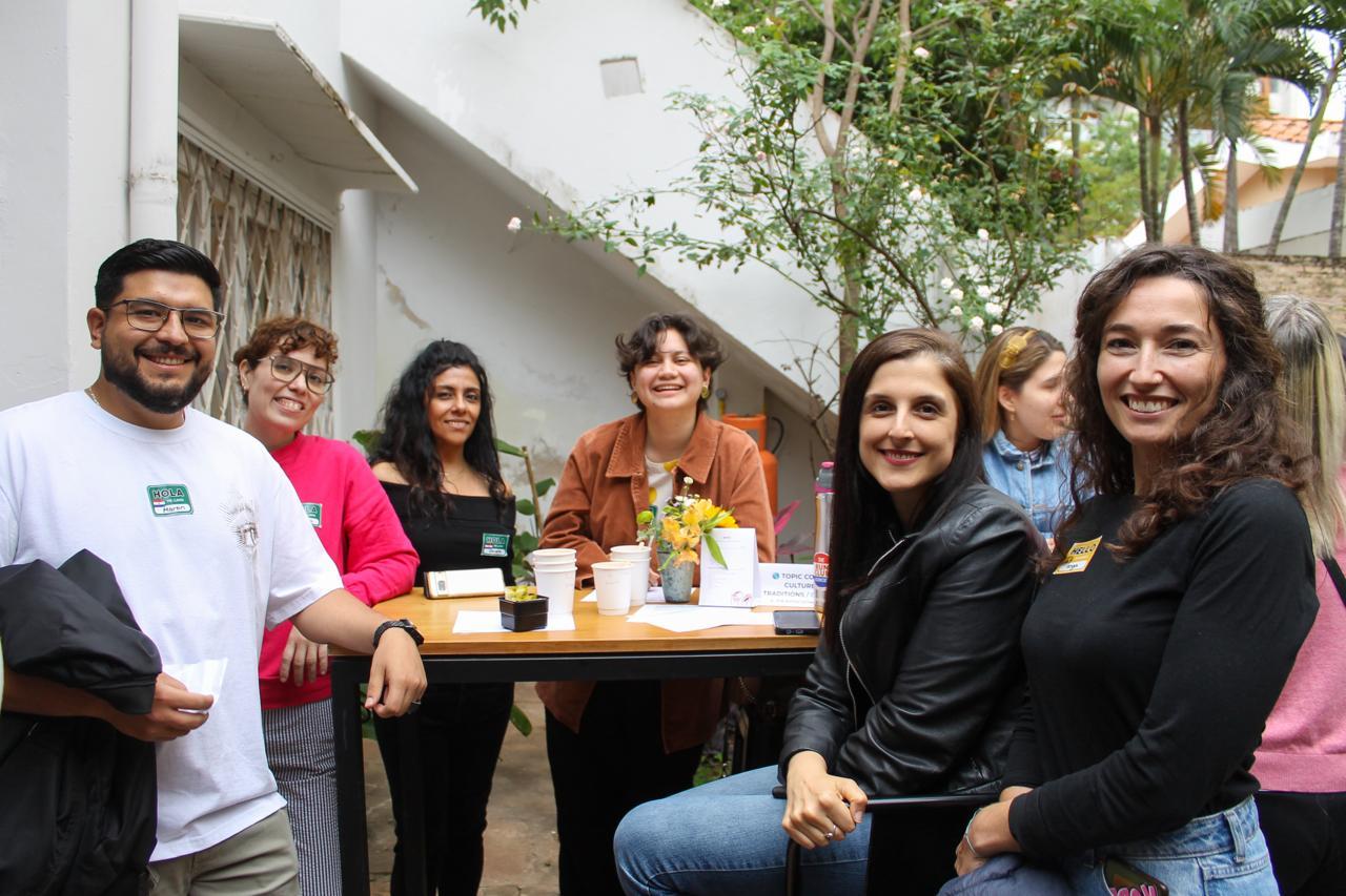 English and Spanish language practice session in Asunción